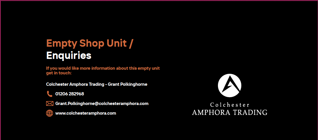 information on the landlords of a vacant unit for Street Stories Colchester